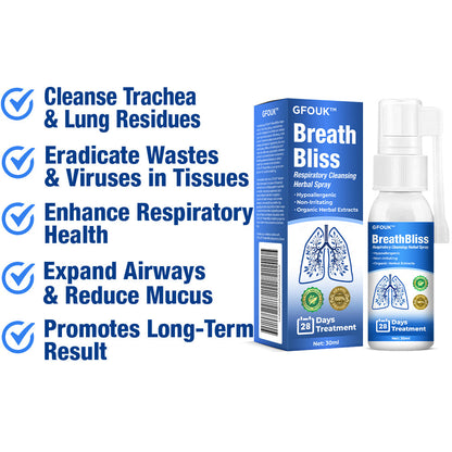 GFOUK™ BreathBliss Respiratory Cleansing Herbal Spray