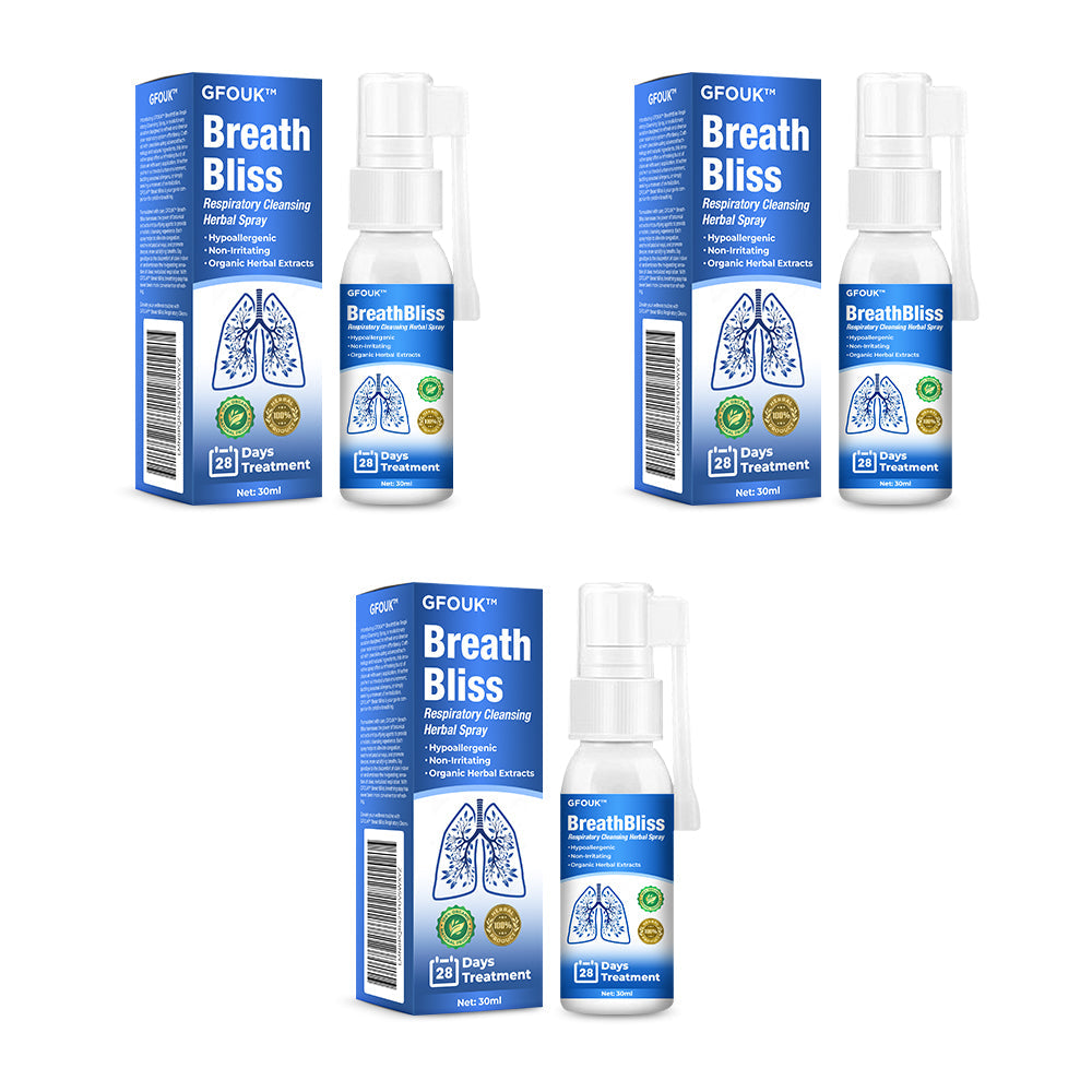 GFOUK™ BreathBliss Respiratory Cleansing Herbal Spray